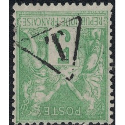 No102 - 5c SAGE VERT-JAUNE...