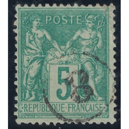 No075 - JOUR DE L'AN - CHIFFRE 8 DANS UN CERCLE.