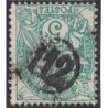 No111 - 5c TYPE BLANC - OLITERATION JOUR DE L'AN CHIFFRE 112 - COTE 30€.