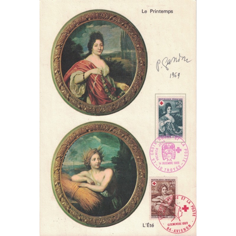 GANDON PIERRE - DESSINATEUR ET GRAVEUR DE TIMBRES.