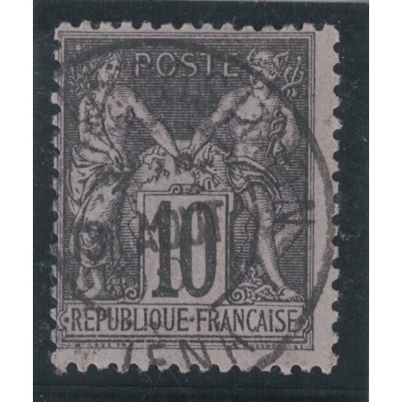No103 - 10c SAGE - PARIS EXPOSITION - IENA - 3-8-1900.