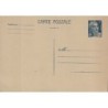 GANDON - ENTIER CARTE POSTALE 5F BLEU - NEUVE.