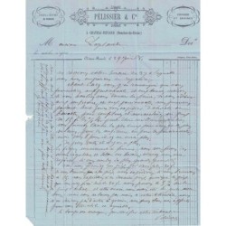BOUCHES DU RHONE - CHATEAURENARD-PROVENCE - EMPIRE No28 ET 29 SUR LETTRE POUR LA SUISSE - 29-6-1868.