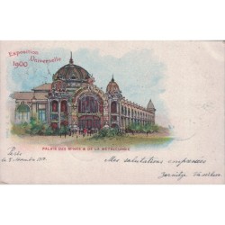 PARIS - EXPOSITION - RAPP - SAGE 10c DU 7-11-1900 POUR GENEVE SUISSE.