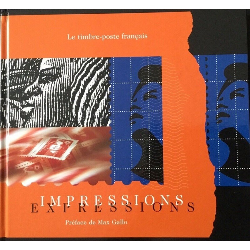 IMPRESSIONS EXPRESSIONS - LE TIMBRE-POSTE FRANCAIS - AVEC BLOC HELIOGRAVURE - 2003.