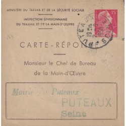 MULLER - 15F ROUGE - CARTE...