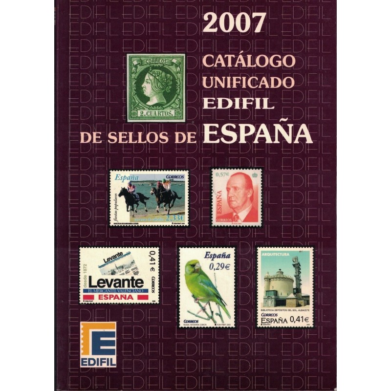 ESPAGNE - CATALOGO UNIFICADO DE SOLLOS DE ESPANA - EDIFIL - 2007.