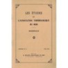 LES ETUDES DE L'ASSOCIATION TIMBROLOGIQUE DU MIDI - MARSEILLE - CAHIER No4 - 1951-1952.