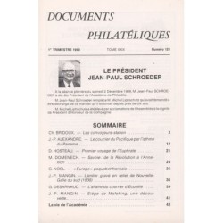 DOCUMENTS PHILATELIQUES - No123 - JANVIER 1990 - VOIR SOMMAIRE.