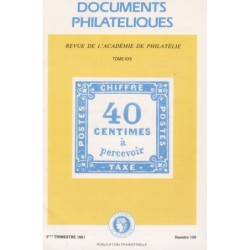 DOCUMENTS PHILATELIQUES - No129 - JUILLET 1991 - VOIR SOMMAIRE.