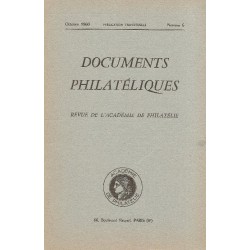 DOCUMENTS PHILATELIQUES - No006 - OCTOBRE 1960.