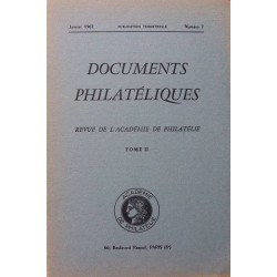 DOCUMENTS PHILATELIQUES -...