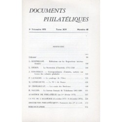 DOCUMENTS PHILATELIQUES - No065 - JUILLET 1975.