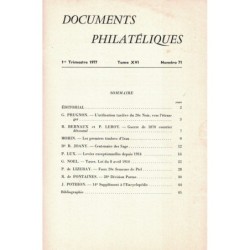 DOCUMENTS PHILATELIQUES - No071 - JANVIER 1977.