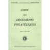 DOCUMENTS PHILATELIQUES - No106 - SUPPLEMENT - INDEX - DES DOCUMENTS PHILATELIQUES -OCTOBRE 1985 - INDISPENSABLE.