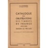 CATALOGUE DES OBLITERATIONS DES TIMBRES AU TYPE SAGE.