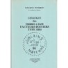 CATALOGUE DES TIMBRES A DATE FACTEURS BOITIERS TYPE 1884 - VINCENT POTHION - 1997.