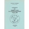 CATALOGUE DES TIMBRES A DATE FACTEURS BOITIERS TYPE 1884 - VINCENT POTHION - 1997.