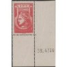 RADIODIFFUSION - No2 - NEUF**- COTE 82€ - BORD DE FEUILLE COIN DATE 28-4-1936