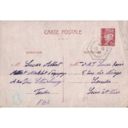 PETAIN - 1F20 ENTIER CARTE...