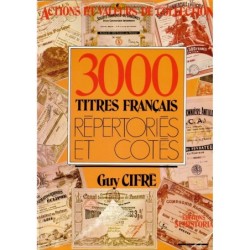 3000 TITRES FRANCAIS...