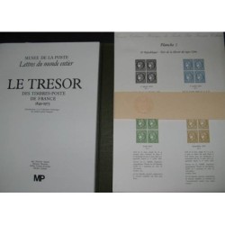 LE TRESOR DES TIMBRES-POSTE DE FRANCE - 1981 - ENSEMBLE AVEC ETUI.