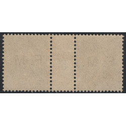 FM No002 - 15c SEMEUSE SURCHARGE FM AVEC MILLESIME 5 - COTE 530€.