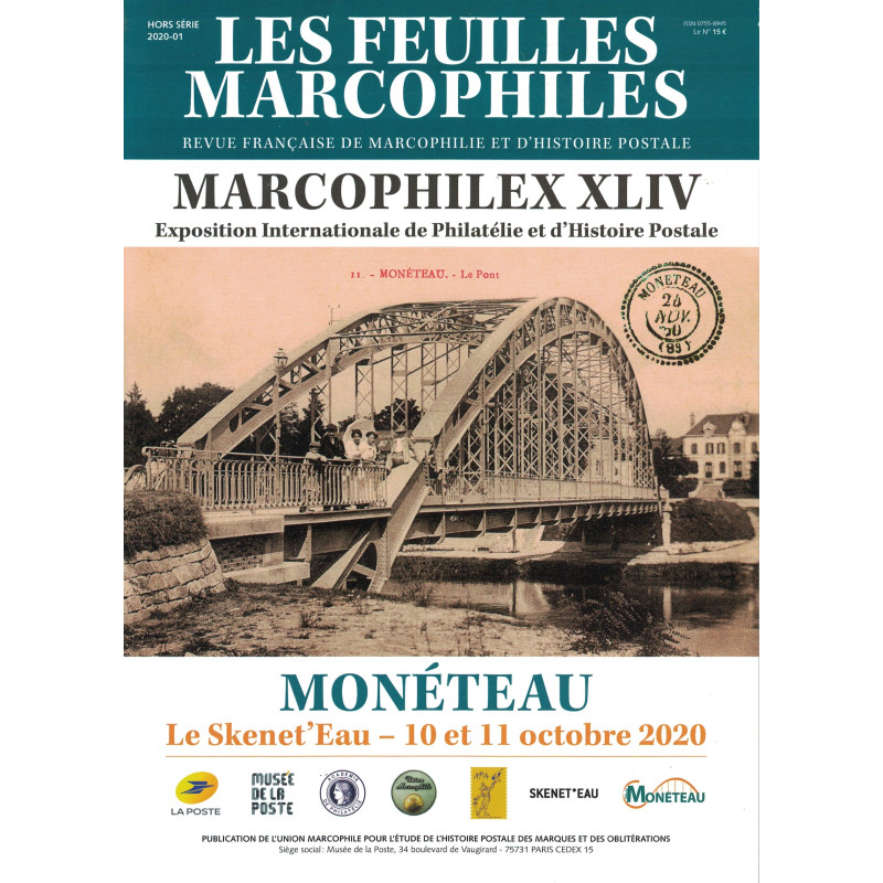 LES FEUILLES MARCOPHILES - HORS SERIE - 01-2020 - MARCOPHILEX XLIV.