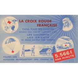 CROIX ROUGE - CARNET DE 1952 - COTE CARNET 550€ - BLOC DETACHE DE LA COUVERTURE.