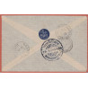 TYPE PAIX - MARSEILLE A KOBE N°4 - LETTRE BATEAU AVION DU 17-1-1939 POUR HANOI - INDOCHINE.