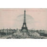 EXPOSITION 1900 DRAPEAU - 24-9-1900 - SAGE 10c AVEC GRANDE VIGNETTE DU PALAIS DE L'ELECTRICITE.