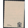 TIMBRE DE GREVE - N°05 Y&T (MAURY N°10) - GREVE DE LIBOURNE 0.50F NOIR - COTE 40€.