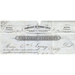 VOSGES - REMIREMONT R.EP. CONVOYEUR STATION 19-8-1869.