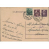 ITALIE - ARGENTERA - ENTIER POSTAL AVEC COMPLEMENT AFFRANCHISSEMENT POUR MARRAKECH - MAROC - 28-7-1946.