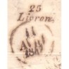 DROME - LIVRON CURSIVE DU 11-4-1847.