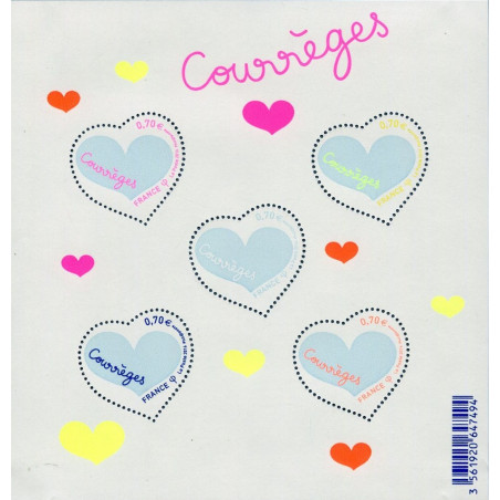F5026 - SAINT VALENTIN - COEUR DE COURREGES.