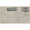 JACQUES CARTIER - KOBE A MARSEILLE N°4 - RARE GRIFFE PAQUEBOT D'ARTAGNAN - 10-10-1934 - LETTRE BATEAU AVION POUR TRETS (BdR).