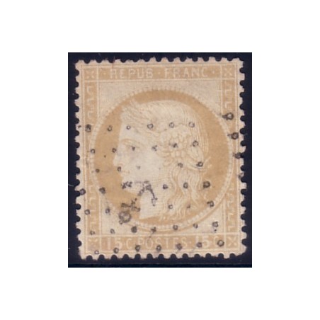 No055 - 15c CERES - OBLITERATION ANCRE.