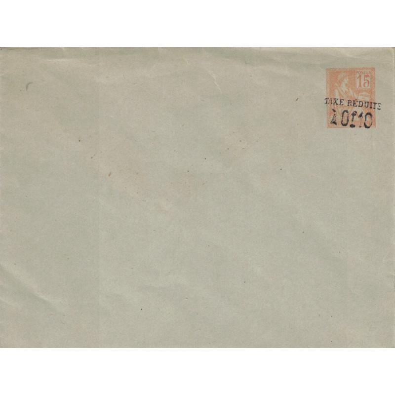 copy of MOUCHON - ENVELOPPE - FORMAT 123x96 - SANS INSCRIPTION EXPEDITEUR - COTE 20€.