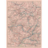 CARTE FM - CORRESPONDANCE DES ARMEES - CARTE GEOGRAPHIQUE DU FRONT N°2 - REGION ARRAS-AMIENS-LAON..