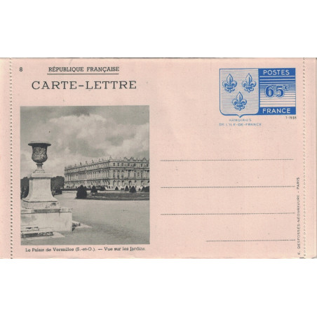 ILE DE FRANCE - VERSAILLES - SEINE ET OISE- NEUF - COTE 32.50€ - COULEUR NOIR ET BLANC - No8.