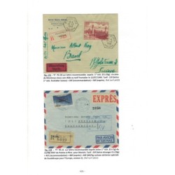 CATALOGUE DES TIMBRES DE FRANCE SEULS SUR LETTRES 1900-1973 - JACQUELINE ET PIERRE-HENRI COTTE -2023.