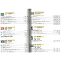 CATALOGUE DES TIMBRES DE FRANCE SEULS SUR LETTRES 1900-1973 - JACQUELINE ET PIERRE-HENRI COTTE -2023.