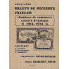 BILLETS DE NECESSITE FRANCAIS - CHAMBRES DE COMMERCE CAISSES D'EPARGNE 1914-1924 - BANOT & P.BOURG - 1985