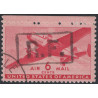 POSTE AERIENNE MILITAIRE - N°30 - TIMBRE US AVEC SURCHARGE RF DE MARSEILLE - SIGNE CALVES.