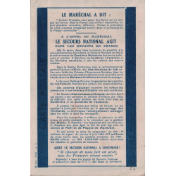 copy of CARTE MAXIMUM - PETAIN - COMBS LA VILLE SEINE ET MARNE - LE 7-3-1941.