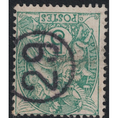 No111 - 5c TYPE BLANC - OLITERATION JOUR DE L'AN CHIFFRE GRAND 29 - COTE 5€.