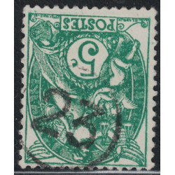 No111 - 5c TYPE BLANC - OLITERATION JOUR DE L'AN CHIFFRE 23 - COTE 10€.