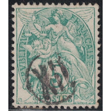 No111 - 5c TYPE BLANC - OLITERATION JOUR DE L'AN CHIFFRE 12 ROMAIN - COTE 20€.