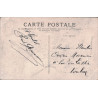 PARIS - JOUR DE L'AN - TYPE BLANC - CHIFFRE 32 DANS UN CERCLE - CARTE DE PARIS POUR TOULON.